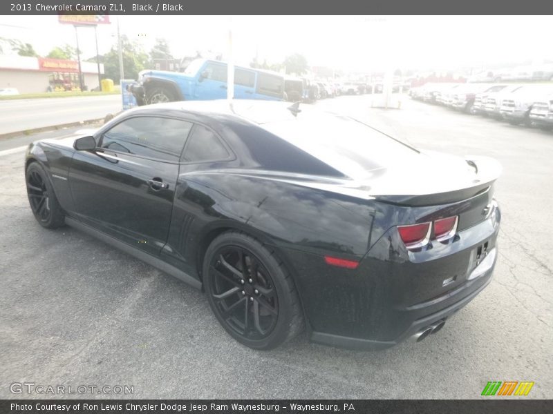 Black / Black 2013 Chevrolet Camaro ZL1
