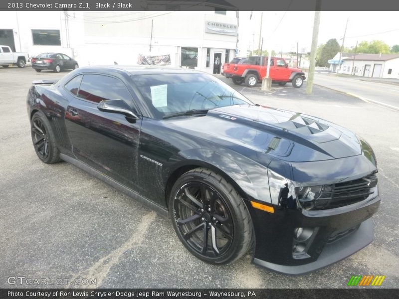 Black / Black 2013 Chevrolet Camaro ZL1