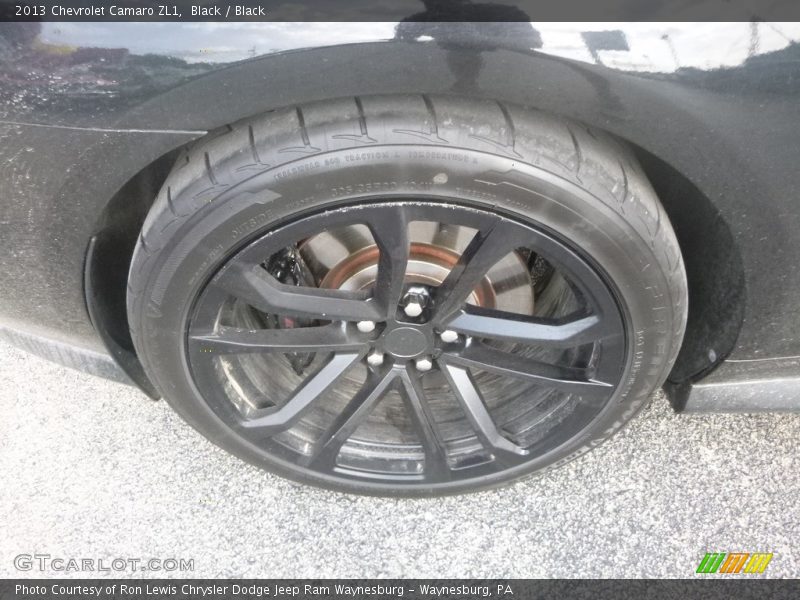 Black / Black 2013 Chevrolet Camaro ZL1