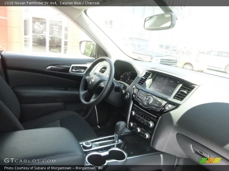 Caspian Blue / Charcoal 2018 Nissan Pathfinder SV 4x4