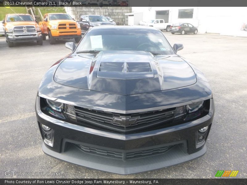 Black / Black 2013 Chevrolet Camaro ZL1