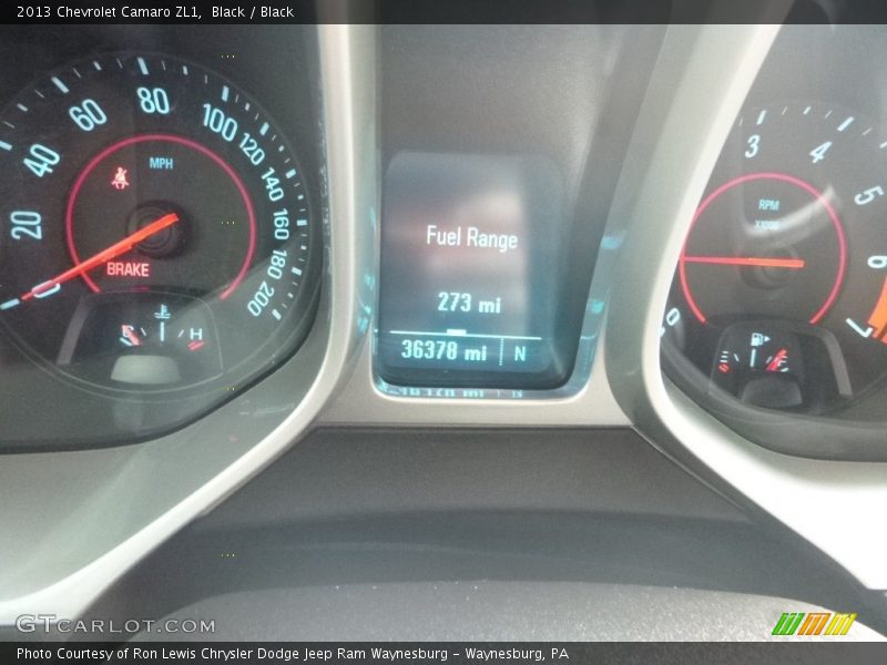 Black / Black 2013 Chevrolet Camaro ZL1