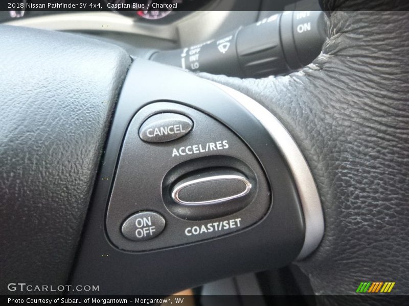 Caspian Blue / Charcoal 2018 Nissan Pathfinder SV 4x4