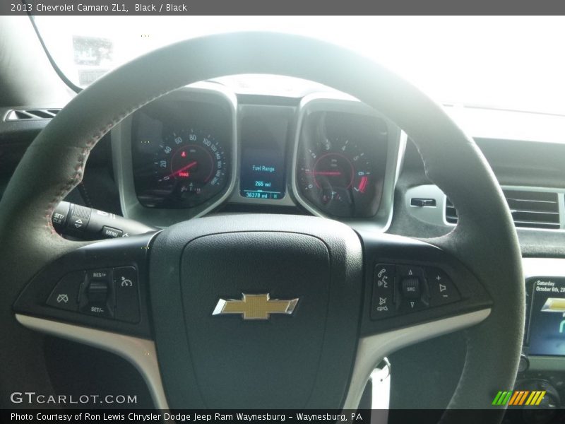 Black / Black 2013 Chevrolet Camaro ZL1