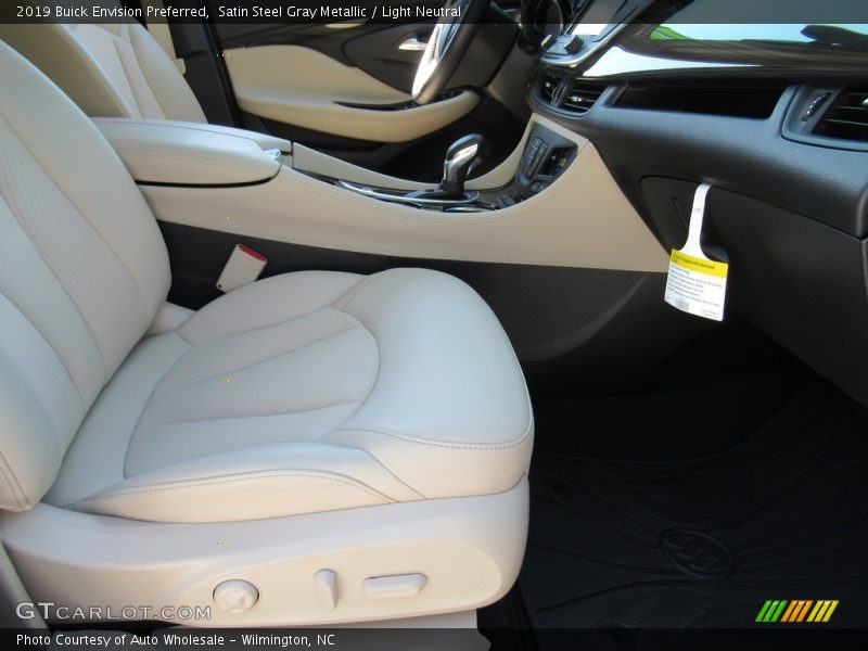 Satin Steel Gray Metallic / Light Neutral 2019 Buick Envision Preferred