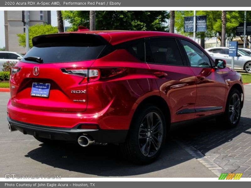 Performance Red Pearl / Ebony 2020 Acura RDX A-Spec AWD