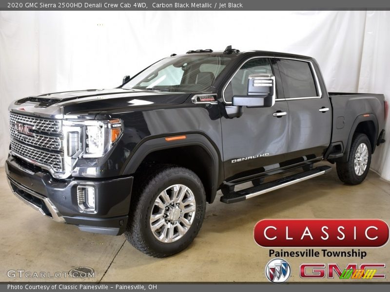 Carbon Black Metallic / Jet Black 2020 GMC Sierra 2500HD Denali Crew Cab 4WD