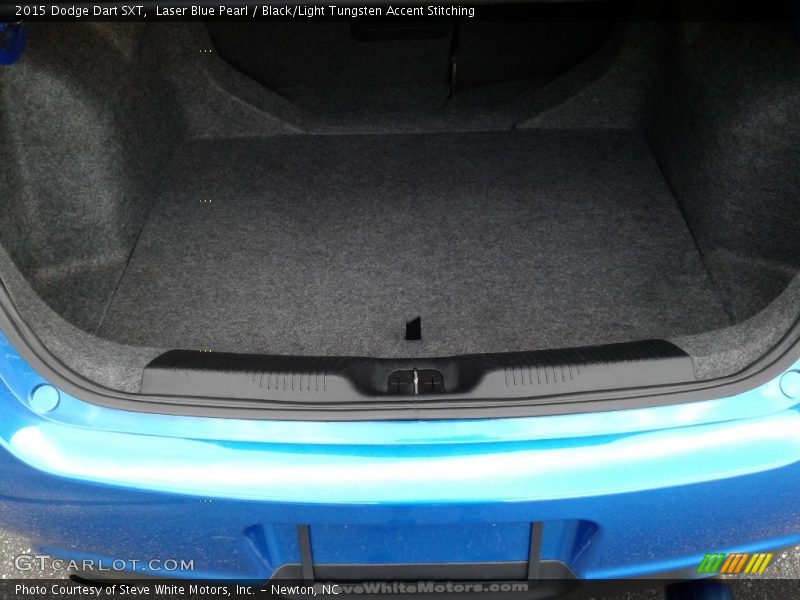 Laser Blue Pearl / Black/Light Tungsten Accent Stitching 2015 Dodge Dart SXT