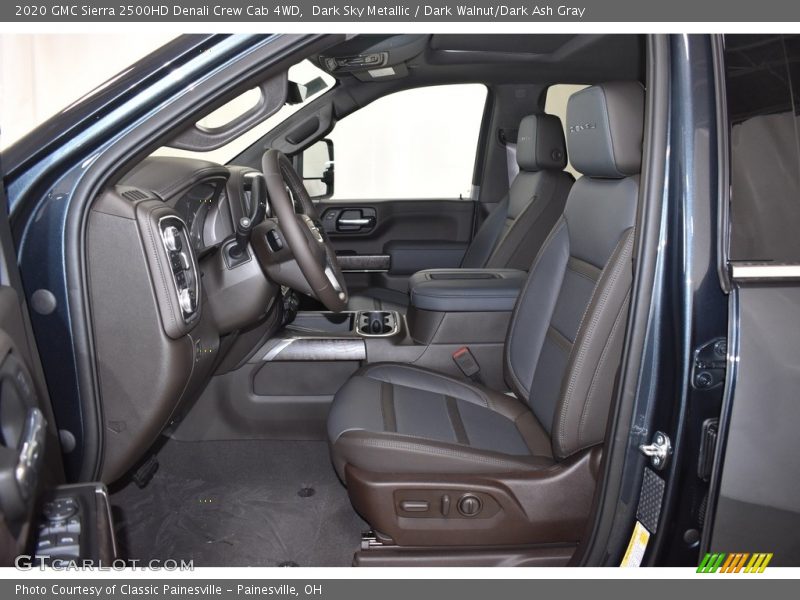  2020 Sierra 2500HD Denali Crew Cab 4WD Dark Walnut/Dark Ash Gray Interior