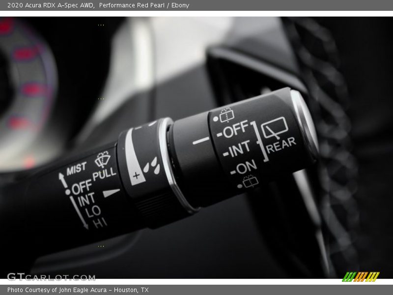 Controls of 2020 RDX A-Spec AWD