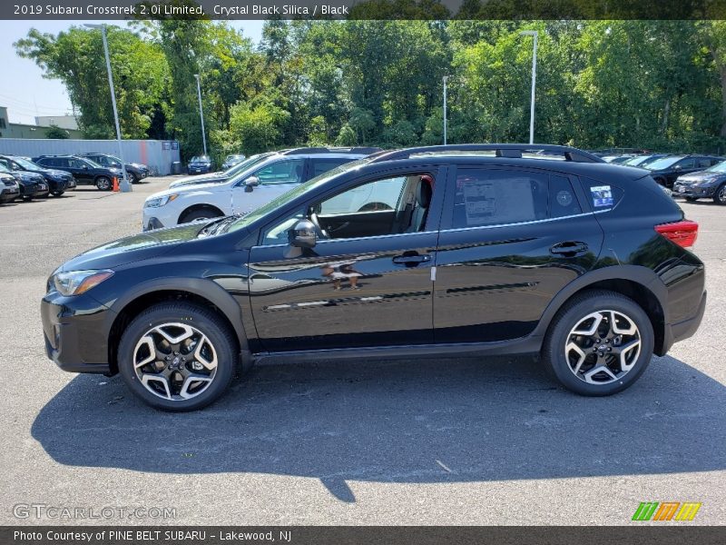 Crystal Black Silica / Black 2019 Subaru Crosstrek 2.0i Limited