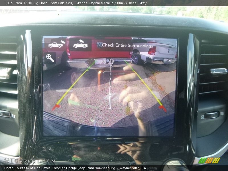 Granite Crystal Metallic / Black/Diesel Gray 2019 Ram 3500 Big Horn Crew Cab 4x4