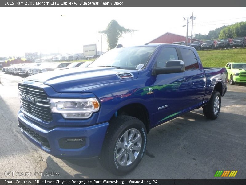Blue Streak Pearl / Black 2019 Ram 2500 Bighorn Crew Cab 4x4