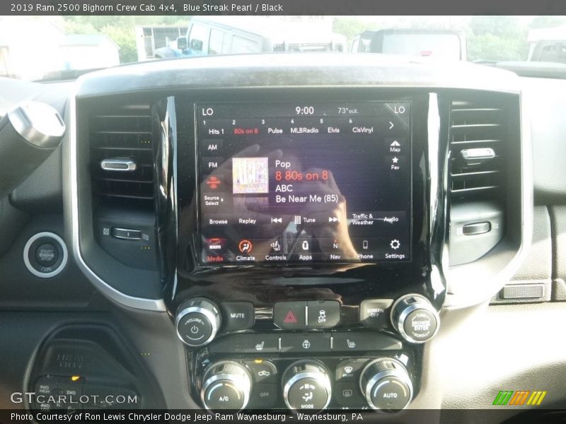 Blue Streak Pearl / Black 2019 Ram 2500 Bighorn Crew Cab 4x4