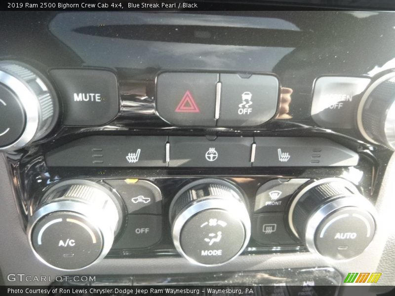 Blue Streak Pearl / Black 2019 Ram 2500 Bighorn Crew Cab 4x4