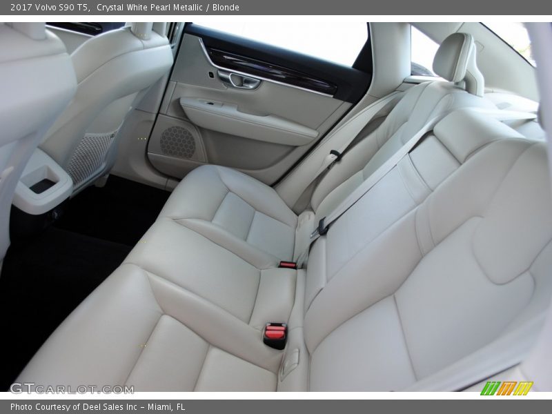 Rear Seat of 2017 S90 T5