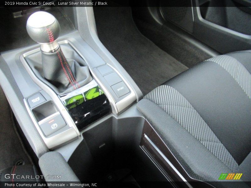 Lunar Silver Metallic / Black 2019 Honda Civic Si Coupe
