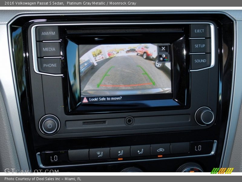 Platinum Gray Metallic / Moonrock Gray 2016 Volkswagen Passat S Sedan