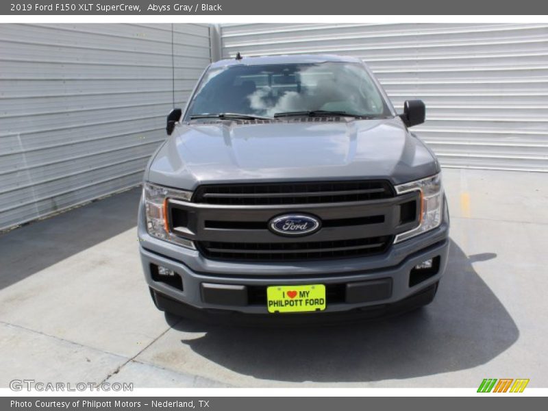 Abyss Gray / Black 2019 Ford F150 XLT SuperCrew