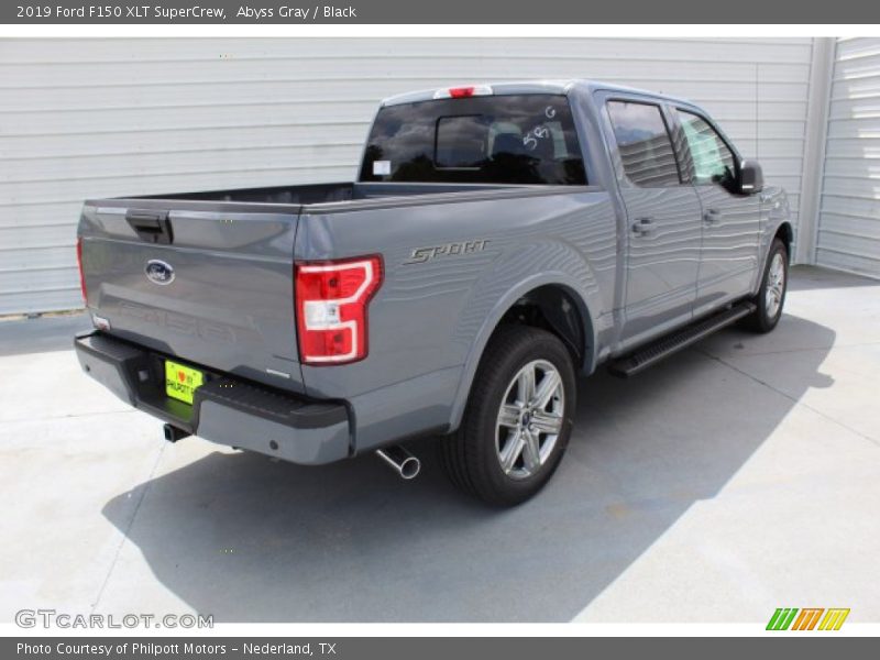 Abyss Gray / Black 2019 Ford F150 XLT SuperCrew