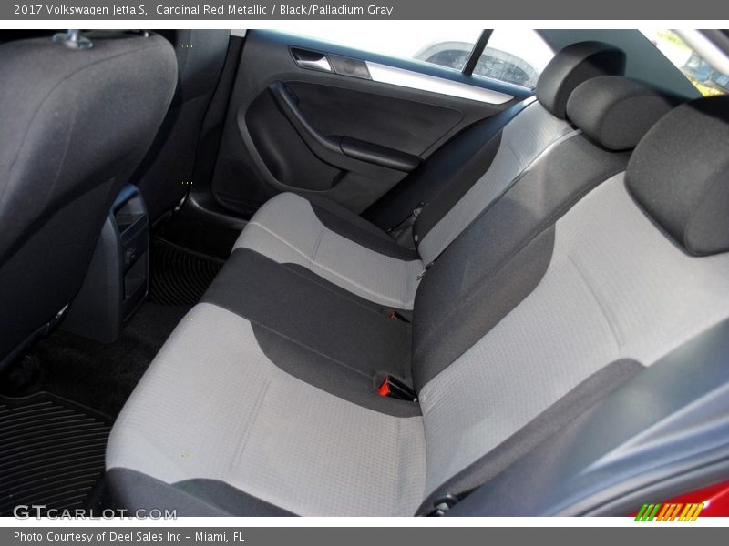 Cardinal Red Metallic / Black/Palladium Gray 2017 Volkswagen Jetta S