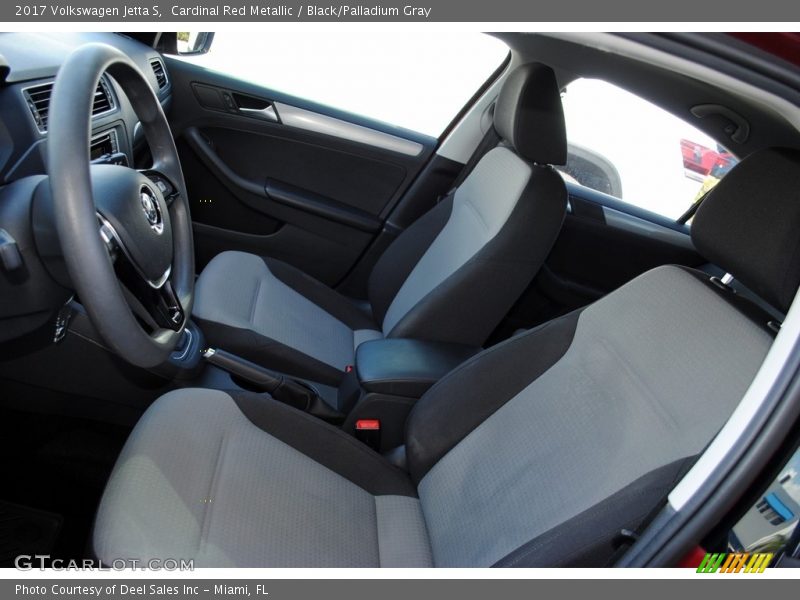 Cardinal Red Metallic / Black/Palladium Gray 2017 Volkswagen Jetta S