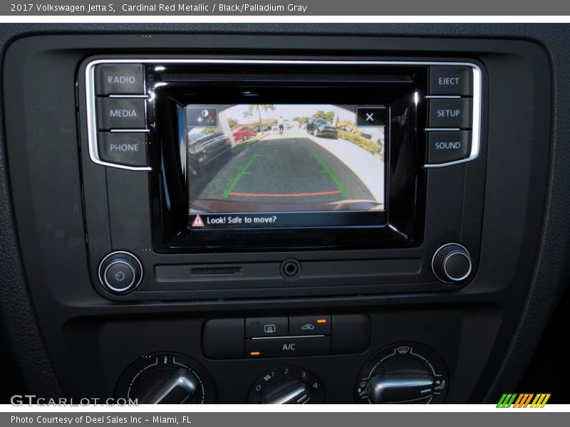 Cardinal Red Metallic / Black/Palladium Gray 2017 Volkswagen Jetta S