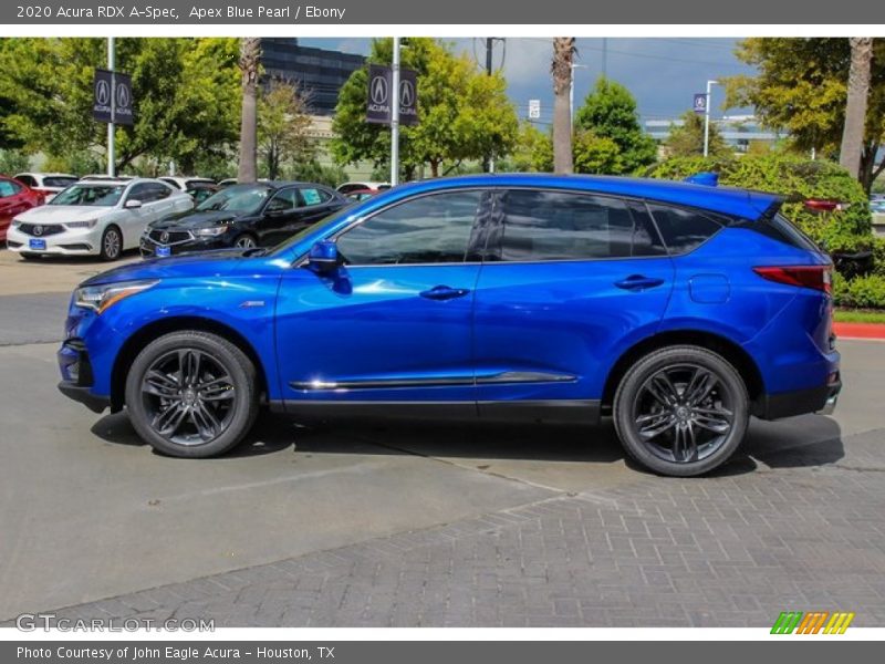 Apex Blue Pearl / Ebony 2020 Acura RDX A-Spec