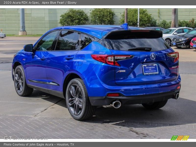 Apex Blue Pearl / Ebony 2020 Acura RDX A-Spec