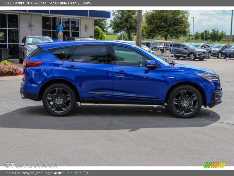 Apex Blue Pearl / Ebony 2020 Acura RDX A-Spec