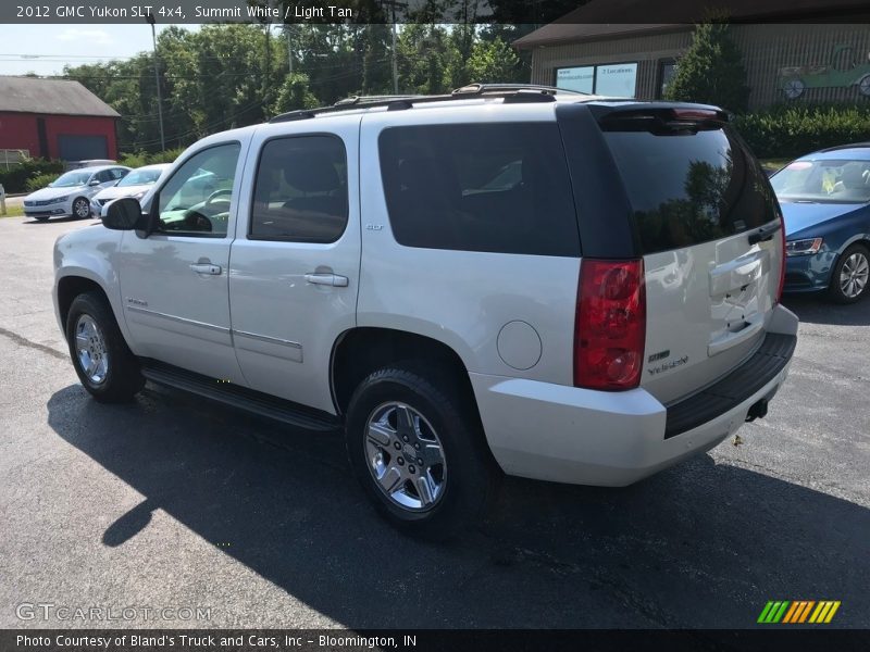 Summit White / Light Tan 2012 GMC Yukon SLT 4x4