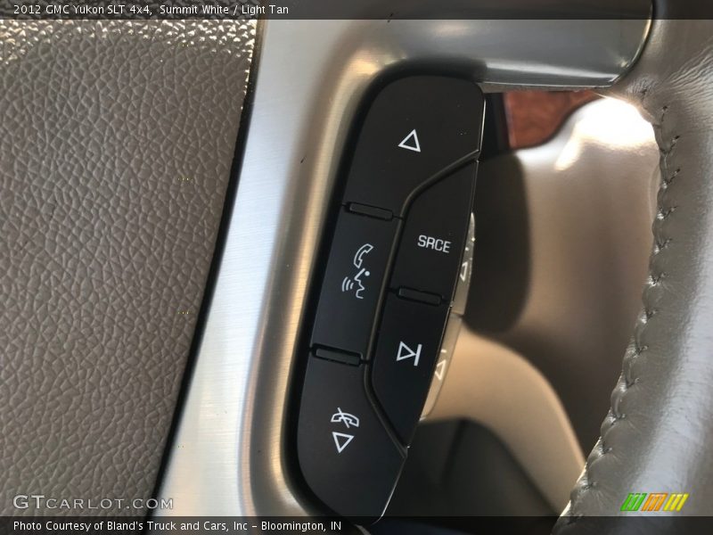 Summit White / Light Tan 2012 GMC Yukon SLT 4x4