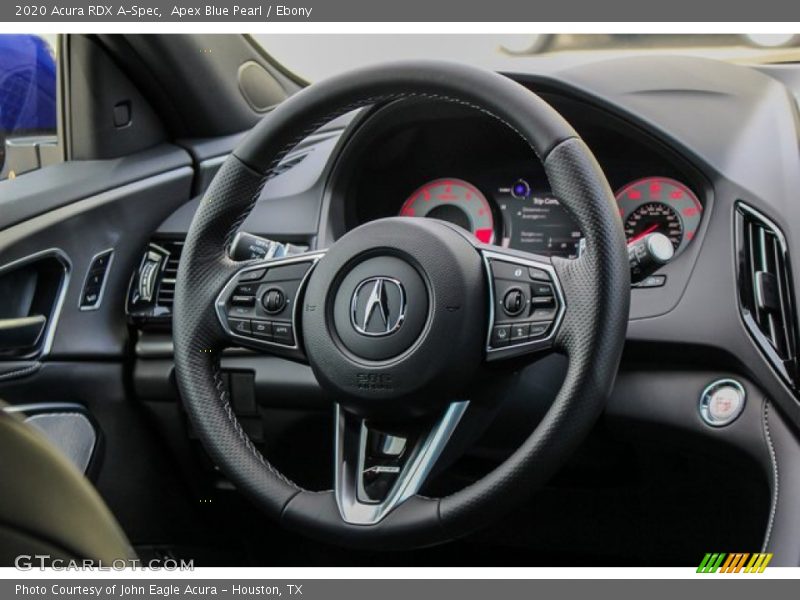 Apex Blue Pearl / Ebony 2020 Acura RDX A-Spec