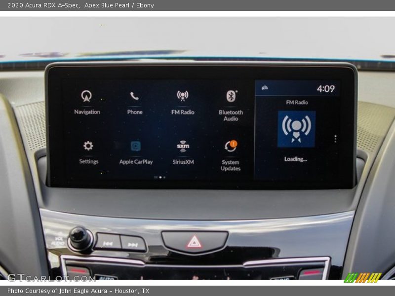 Apex Blue Pearl / Ebony 2020 Acura RDX A-Spec