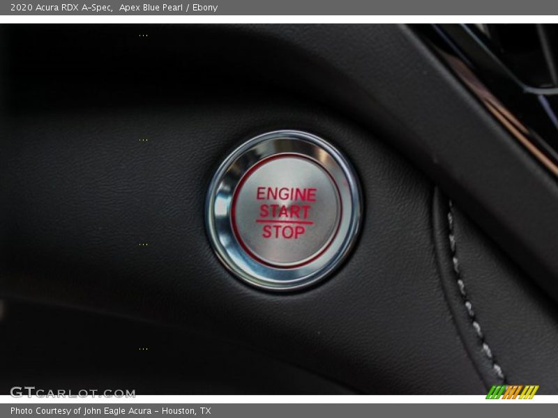 Apex Blue Pearl / Ebony 2020 Acura RDX A-Spec