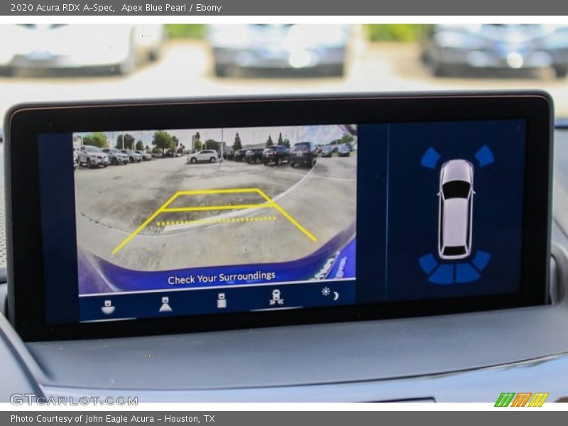 Apex Blue Pearl / Ebony 2020 Acura RDX A-Spec