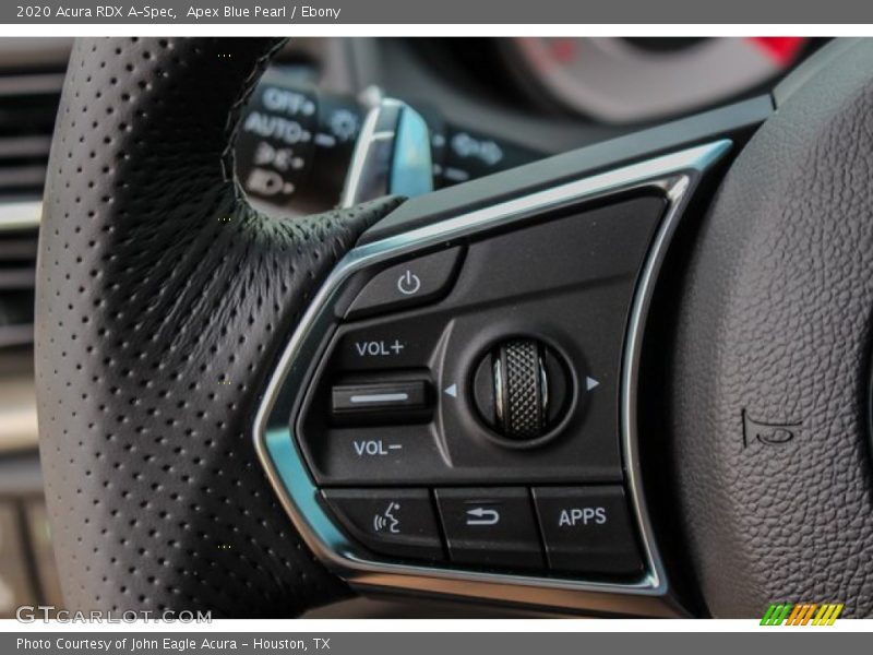 Apex Blue Pearl / Ebony 2020 Acura RDX A-Spec