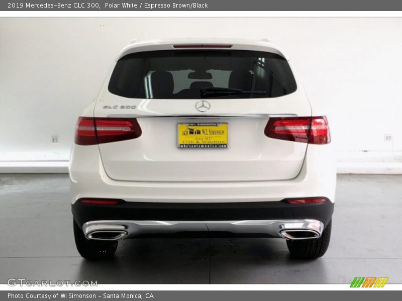 Polar White / Espresso Brown/Black 2019 Mercedes-Benz GLC 300