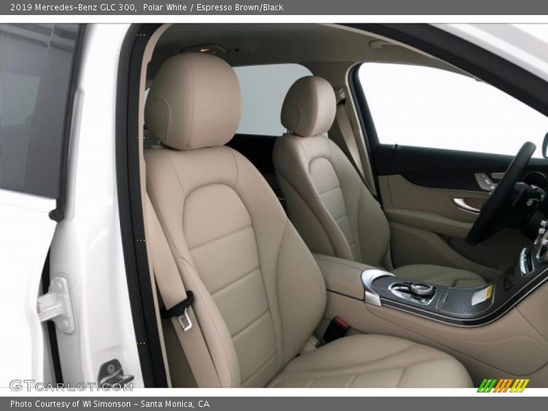 Polar White / Espresso Brown/Black 2019 Mercedes-Benz GLC 300
