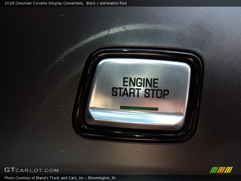 Black / Adrenaline Red 2018 Chevrolet Corvette Stingray Convertible