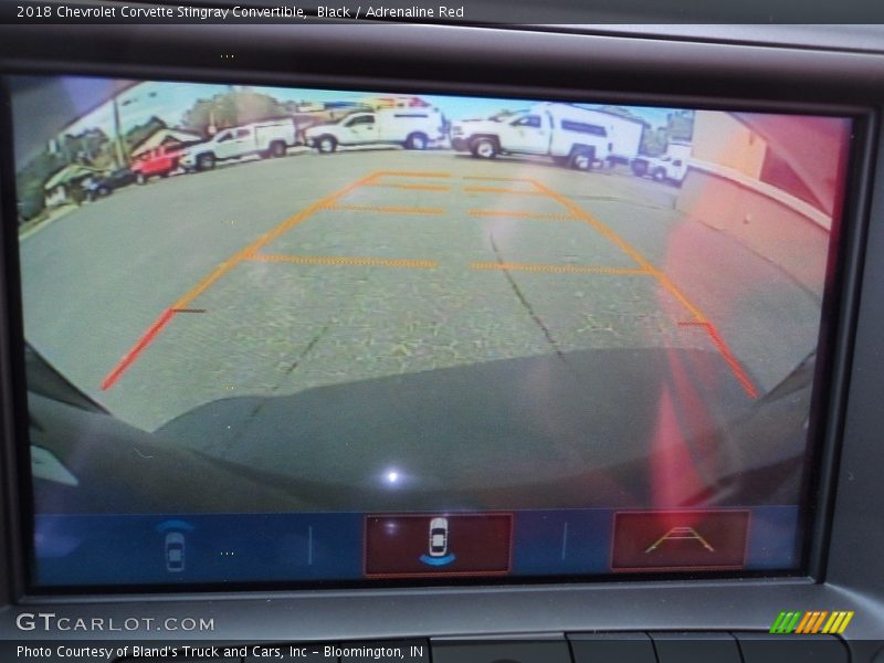Black / Adrenaline Red 2018 Chevrolet Corvette Stingray Convertible
