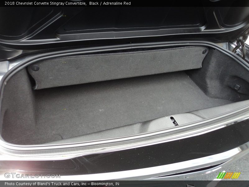 Black / Adrenaline Red 2018 Chevrolet Corvette Stingray Convertible