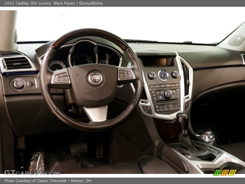 Black Raven / Ebony/Ebony 2012 Cadillac SRX Luxury