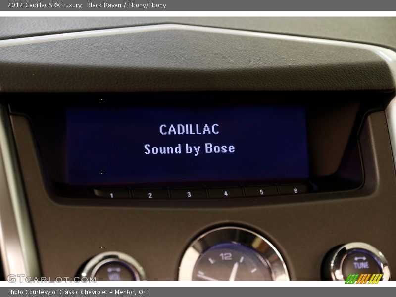 Black Raven / Ebony/Ebony 2012 Cadillac SRX Luxury