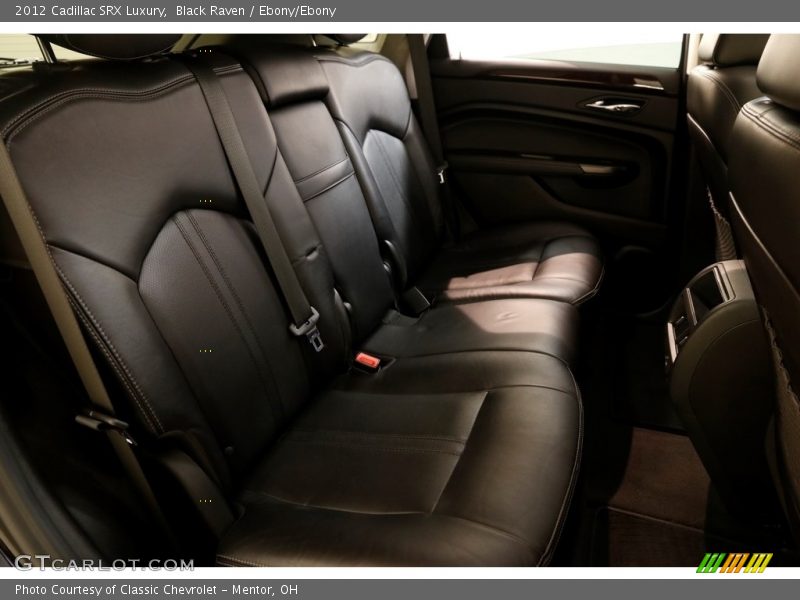 Black Raven / Ebony/Ebony 2012 Cadillac SRX Luxury