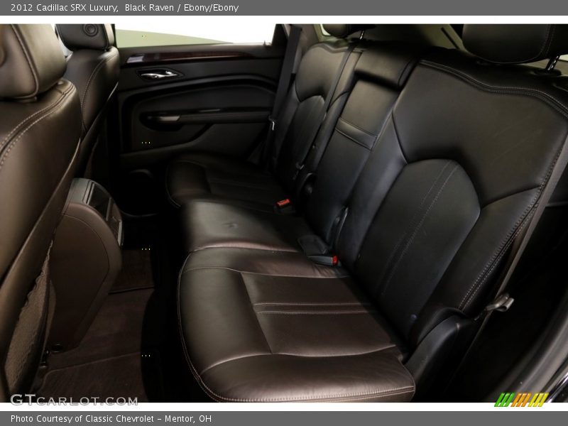 Black Raven / Ebony/Ebony 2012 Cadillac SRX Luxury