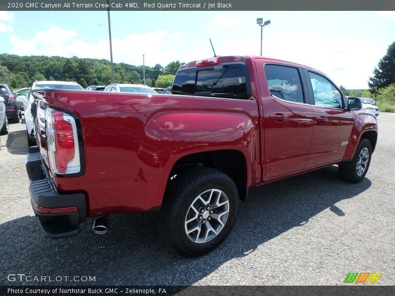 Red Quartz Tintcoat / Jet Black 2020 GMC Canyon All Terrain Crew Cab 4WD