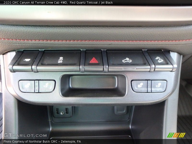 Controls of 2020 Canyon All Terrain Crew Cab 4WD