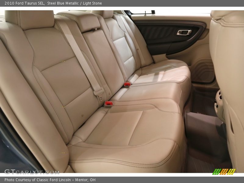Steel Blue Metallic / Light Stone 2010 Ford Taurus SEL