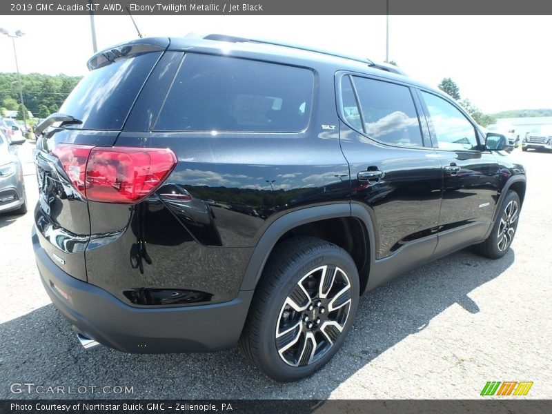Ebony Twilight Metallic / Jet Black 2019 GMC Acadia SLT AWD